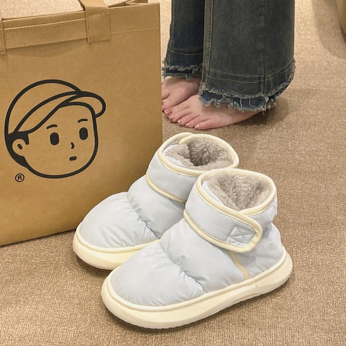 羽绒防水包跟高帮棉鞋