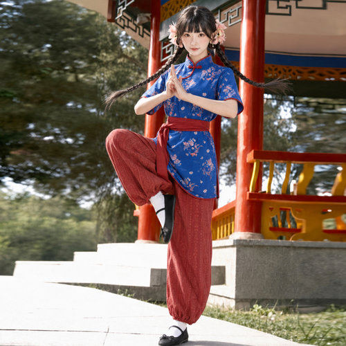 中华娘cos小厨娘旗袍小仙姑