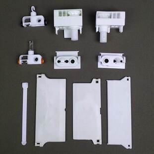 竖百叶垂直梦幻帘上挂底坠底铁制头走珠拉绳拉珠下摆配重支架配件