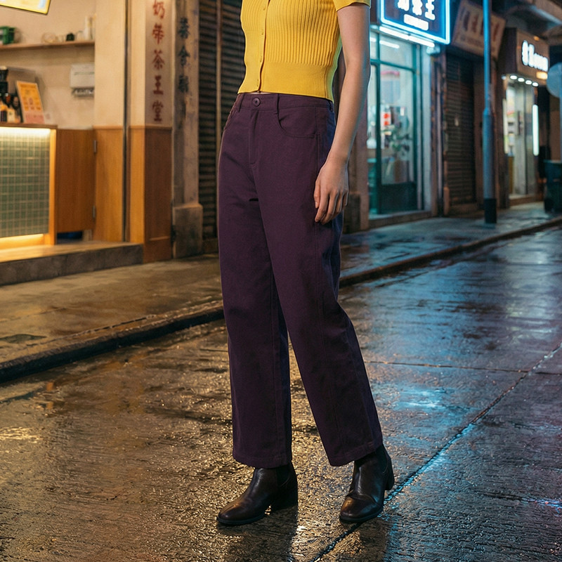 2026高级窄版阔腿裤女高腰垂感高级感宽松显瘦直筒时髦棉高个子,女装/女士精品,休闲裤,淘宝优惠券,粉丝福利购,淘宝优惠卷