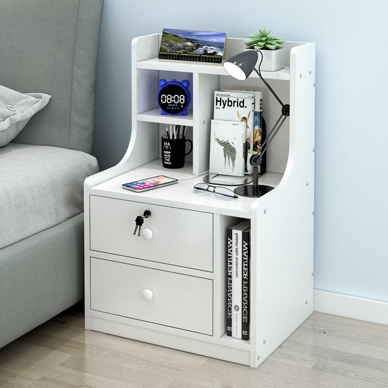 床头柜子卧室简约现代置物架多层收纳架北欧创意简易床边小型柜子,住宅家具,床头柜,淘宝优惠券,粉丝福利购,淘宝优惠卷