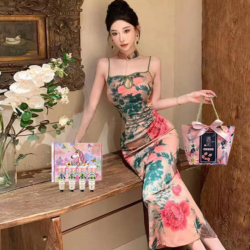 花香护手霜套盒保湿补水伴手礼品送员工小礼盒便携防干芦荟
