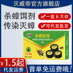 灭威帝蟑螂药杀蟑饵剂家用饭店室内灭蟑螂药饵杀虫剂源头工厂批发