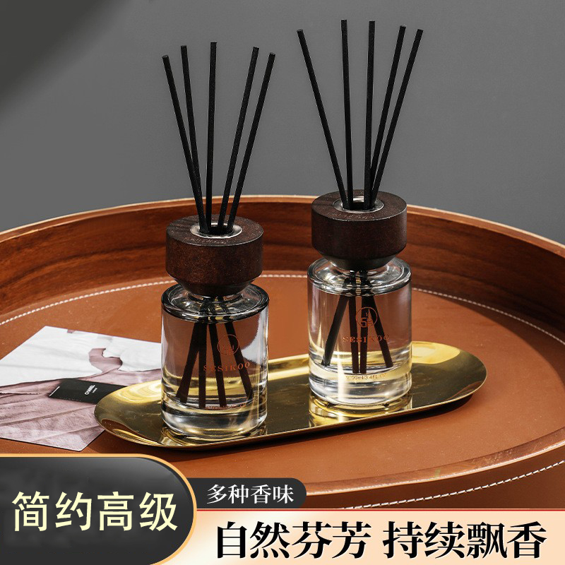 室内样板间无火藤条香薰摆件