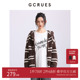 女秋冬慵懒显瘦毛衣外套 GCRUES商场同款 连帽针织开衫 G09D04A1352