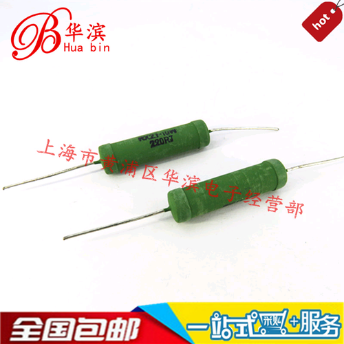 绕线电阻RX21-10W 10W220RJ 220RJ 5%线绕电阻 220欧 现货库存