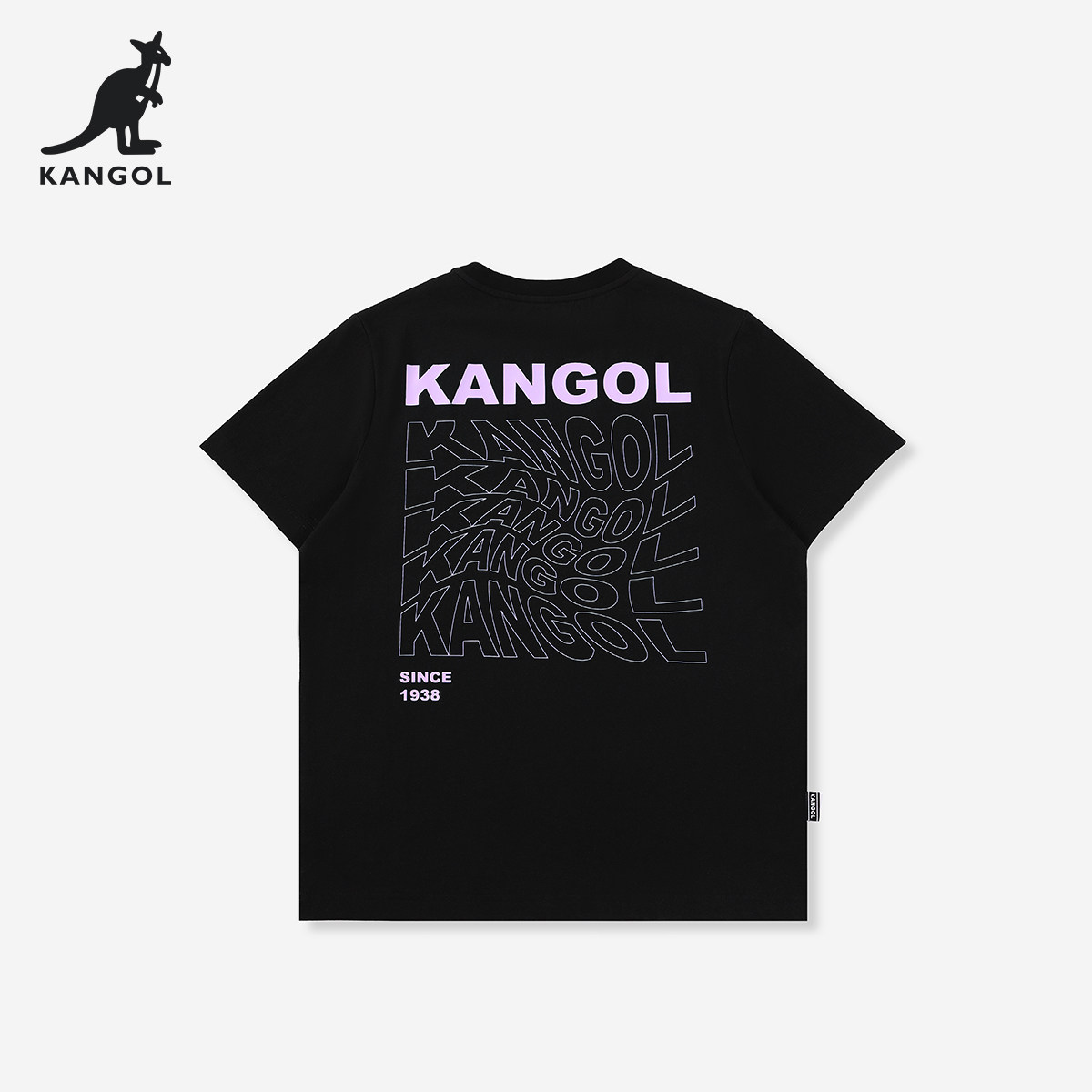 KANGOL字母印花短袖t恤图片