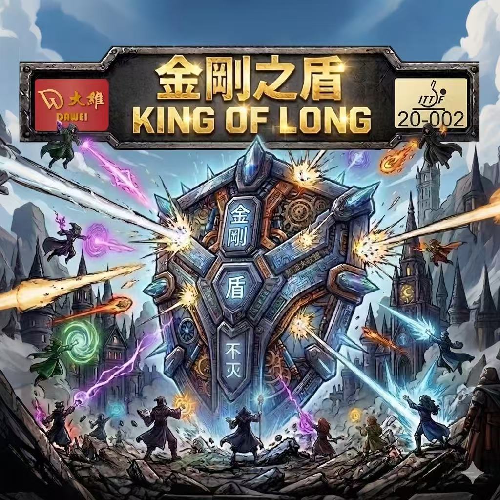 大维 金刚之盾长胶王 极限防守版/全能版/进攻版 防弧大联盟特注图片