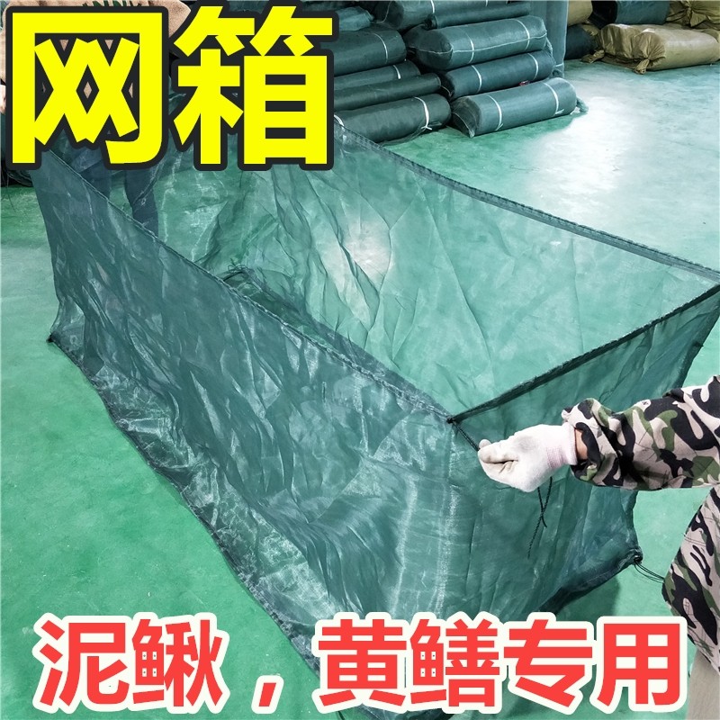 黄鳝泥鳅网箱养殖网鱼网渔网网箱