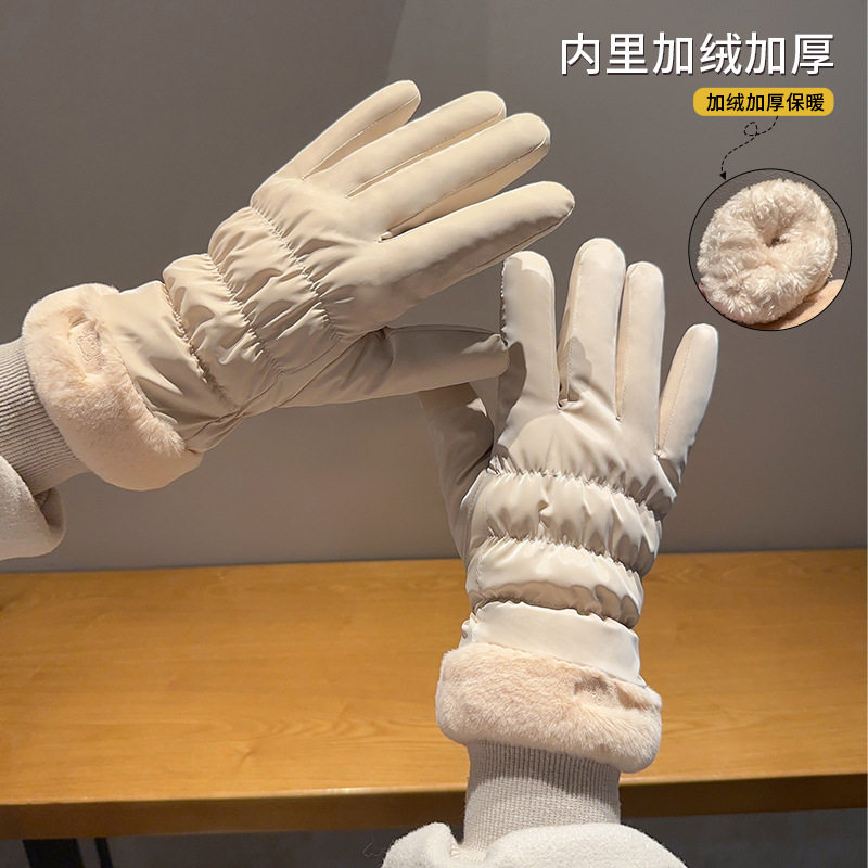 手套女士冬季新款东北防寒骑行骑
