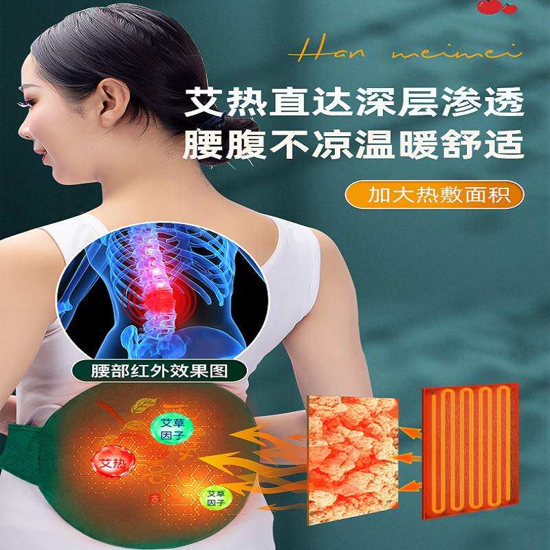 艾灸宝电加热家用艾草叶垫艾灸盒