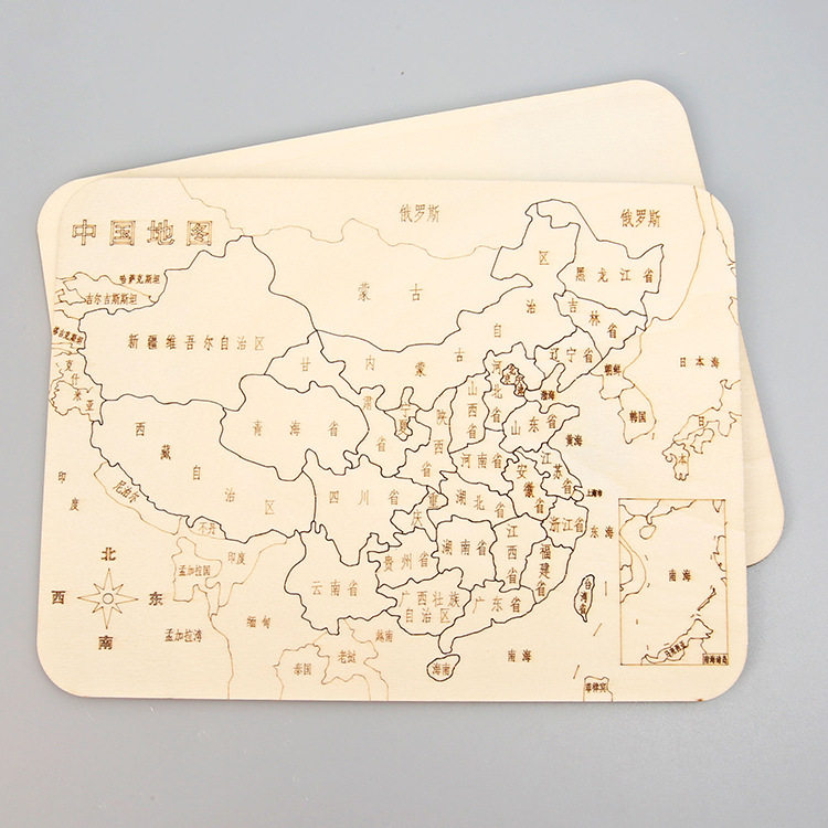 科技小制作中国地图小学趣味科学