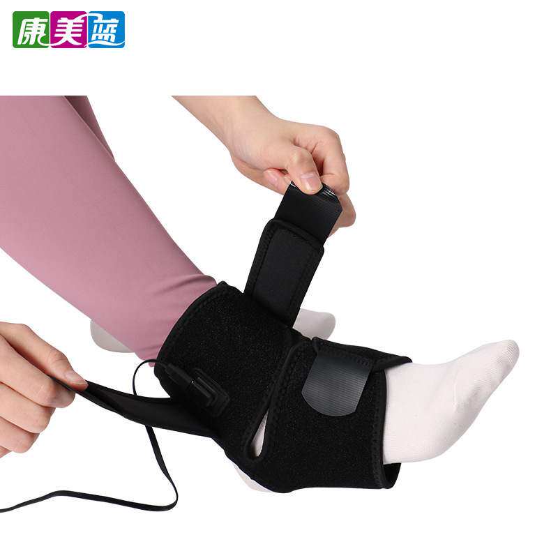 电热护踝支撑带碳纤维电加热片温控保暖热敷脚腕脚踝可用充电宝