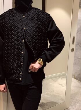 棒球领ins港风痞帅高级感编织