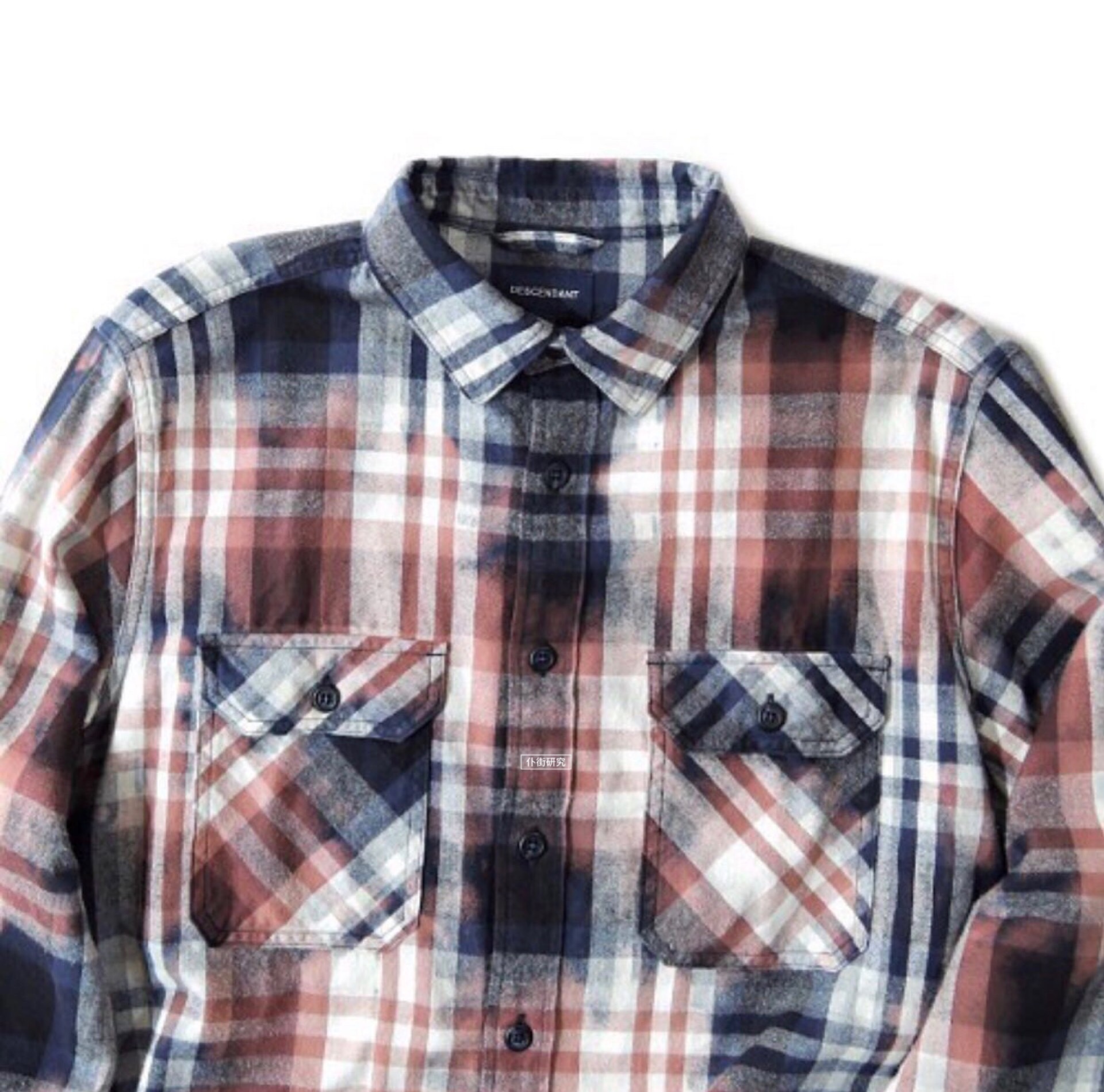 ÆÍ½ÖÑо¿ ÏÖ»õDESCENDANT 18SS SHIRTÔúȾ¸ñ×Ó³ÄÉÀ±¡¿î·¨À¼ÈÞDCDT