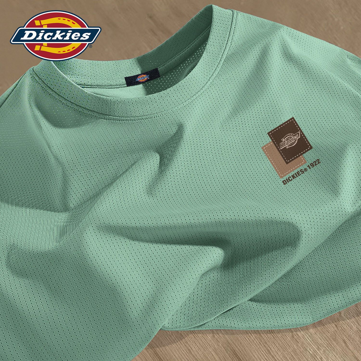 Dickies冰丝短袖T恤男款凉感速干男士上衣夏季薄款2026新款半袖男