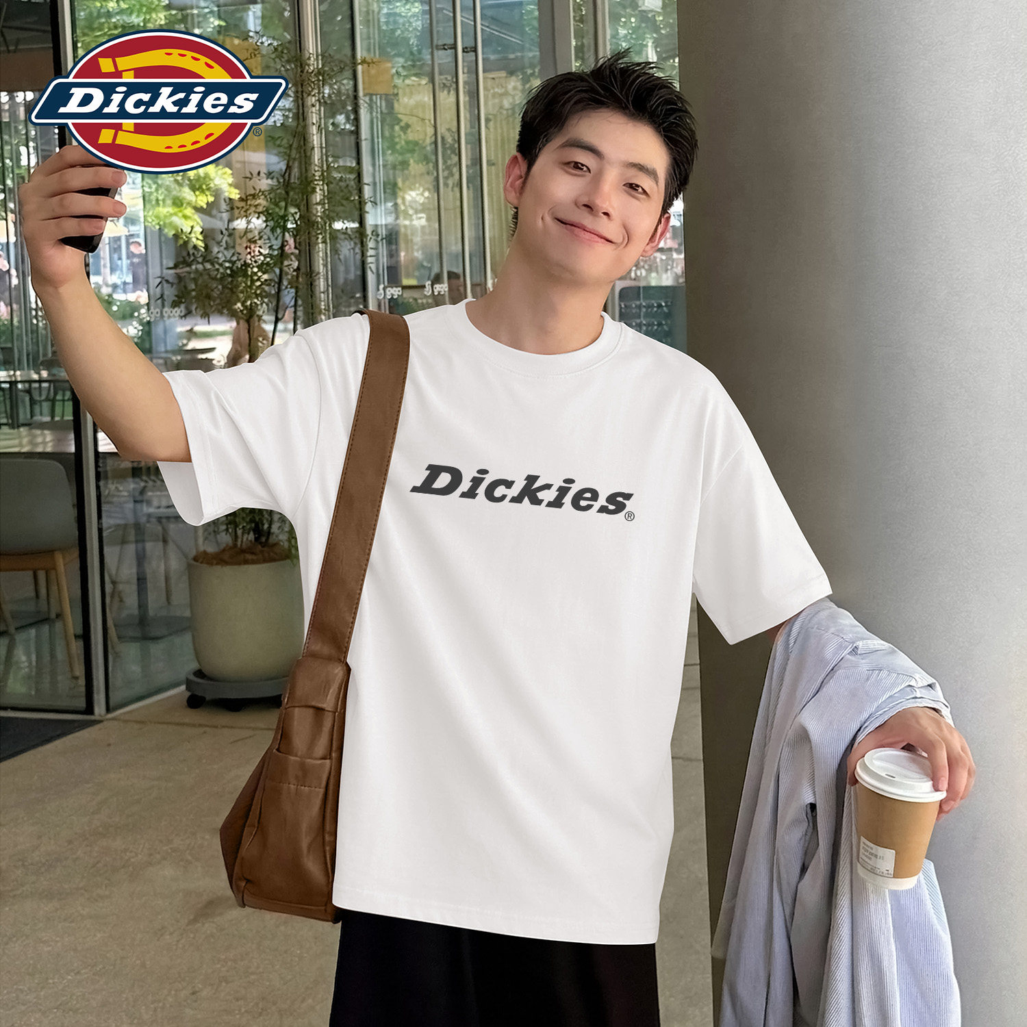 Dickies纯棉短袖T恤男款美式