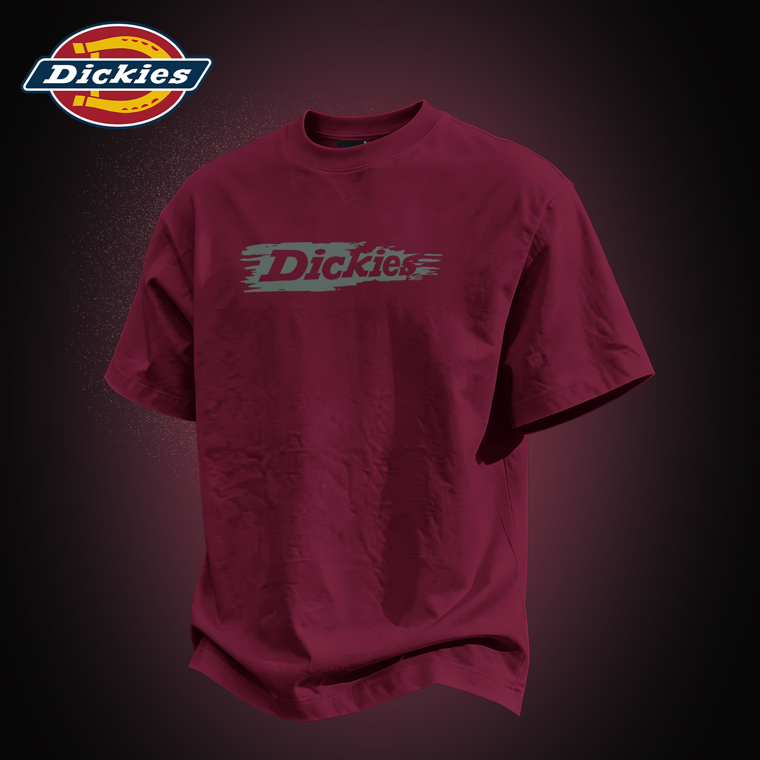 Dickies美式潮牌短袖T恤男2026新款夏季LOGO印花潮牌百搭纯棉上衣