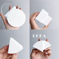 RHEA | Marshmallow 6 miếng bọt biển không da dạng bột để bắt nước để tăng chất lỏng làm đẹp lớp nền trang điểm công cụ trang điểm trứng - Các công cụ làm đẹp khác kích mí mắt