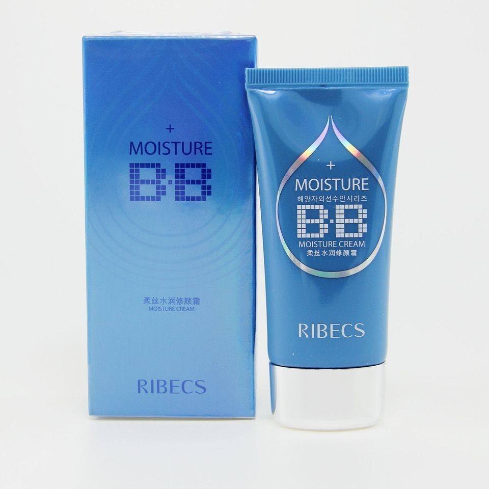 伊贝诗柔丝水润修颜霜40g素颜BB霜持久遮瑕隔离保湿提亮粉底液