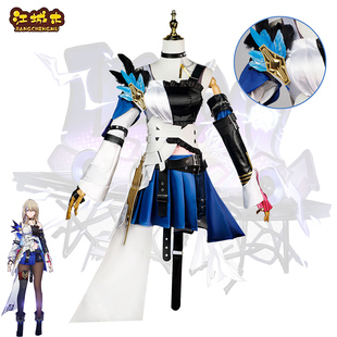 江城木崩坏星穹铁道希露瓦cos服银狼游戏动漫cosplay服装假发C服