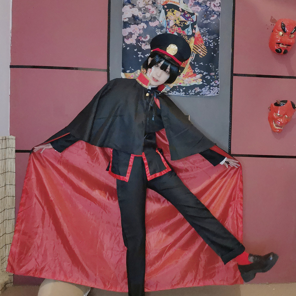 现货地缚少年花子君柚木司偶像日常动漫全套cosply服装cos女套装