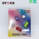 卡洛驰智必星鞋 花 卡通配件鞋 新款 装 配饰正品 扣鞋 饰品 crocs洞洞鞋