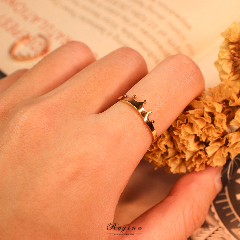 regina原创欧美气质大小王冠开口