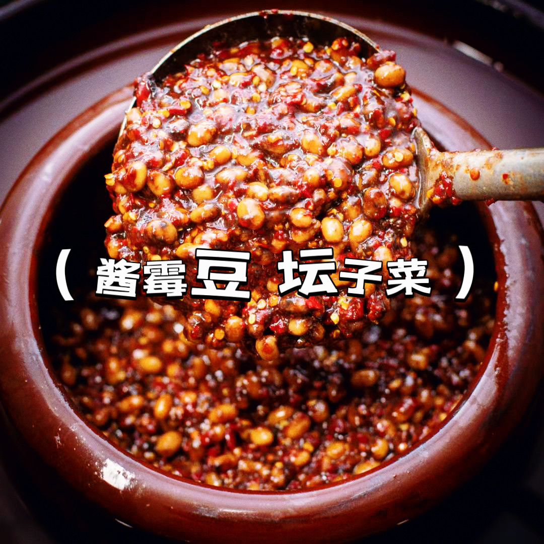 香辣霉豆腊八豆下饭菜衡阳酱菜