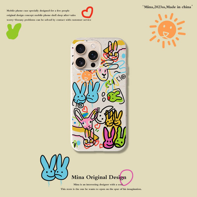 iphone全部可降解可爱兔年新风格