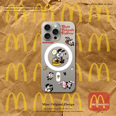 iPhone全部亚克力可爱麦当当周边