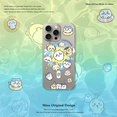 卡通Chiikawa亚克力磁吸iphone壳