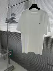 Trendy and Popular High-End Horse Embroidery Short-Sleeve T-Shirt for Men, 2026 Spring/Summer New Style, Simple, Loose, and Textured T-Shirt