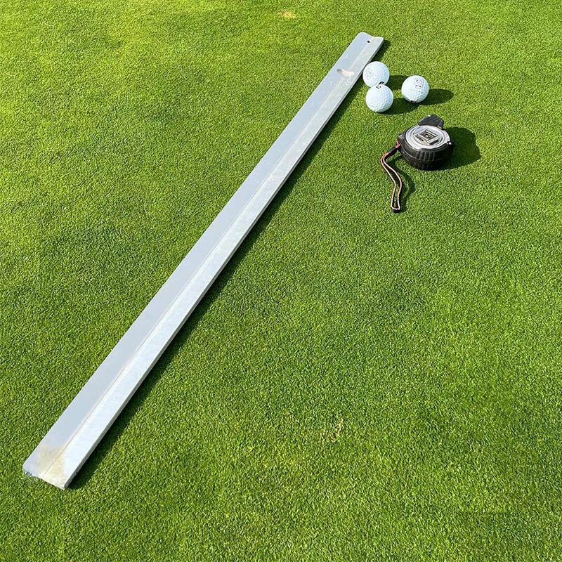 简版StimpMeter高尔夫球场果岭测速计室内家庭推杆表面测速度尺子