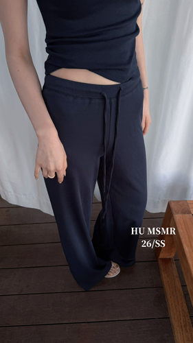 HUMSMR正版2026春夏新款韩版洋气时尚百搭ins高腰显瘦舒适休闲裤