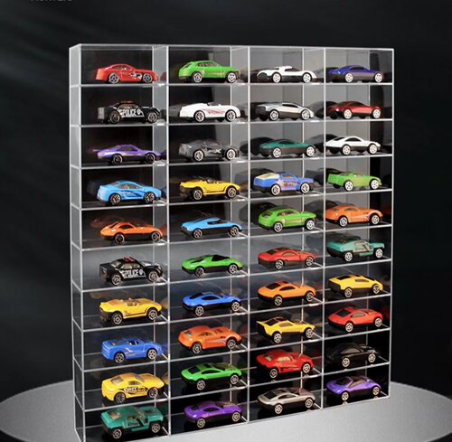 多美卡收纳展示盒透明1641：