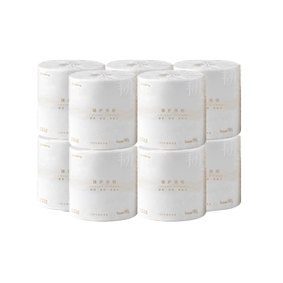 网易严选卷筒纸更韧更吸水 臻护倍韧4层180克卷纸 10卷/提