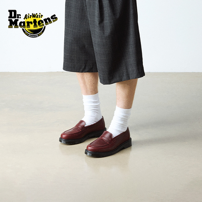 Dr.Martens马丁博士Delapre Penny Loafer2026新品通勤皮鞋乐福鞋
