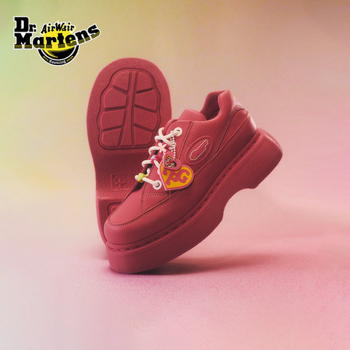 Dr.Martens马丁博士Buzz 5I  联名款PowerPuff Girls 厚底单鞋