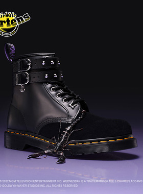 Dr.Martens马丁博士1460 Wednesday联名春新款百搭通勤休闲马丁靴