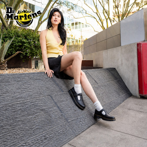 Dr.Martens马丁博士Aprile MJ女2026新品舒适不累脚皮鞋玛丽珍鞋