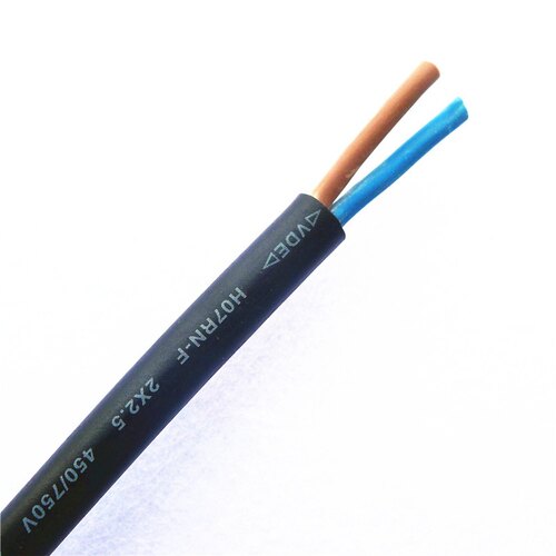 H05RN-F2.5平方橡胶软电缆 多股纯铜橡套线 RN特种电缆厂家