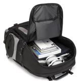 Мужской вместительный и большой дорожный школьный рюкзак для путешествий для скалозалания, водонепроницаемый ноутбук