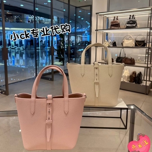 CK2 CHARLES&KEITH25秋新款 10151518簡約通勤手提水桶包菜籃子包