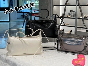 CHARLES&KEITH 25夏季CK2-40782413柔软拉链单肩腋下包机车包女包