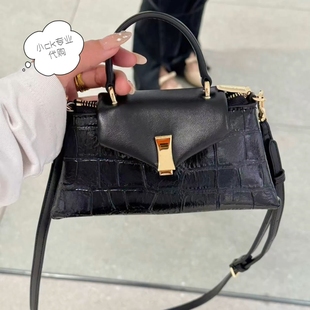 CHARLES＆KEITH26新小CK6-40770761-1简约鳄鱼纹迷你手提斜挎包