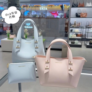 CHARLES&KEITH 26春新品小CK2-30782725简约手提斜挎托特包女包