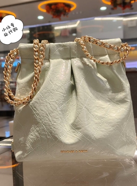 CHARLES&KEITH 秋冬小CK2-60782390迷你双肩流浪包托特包女包