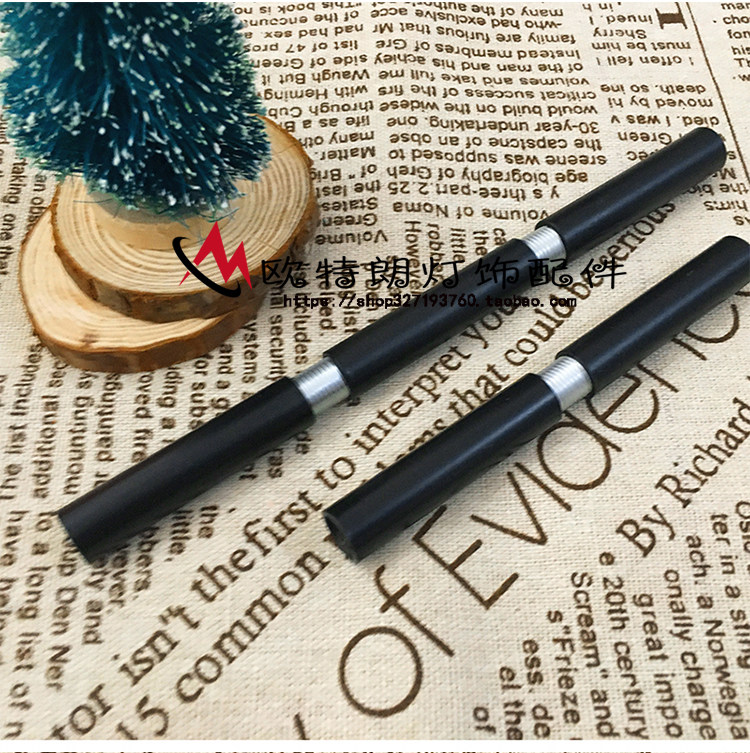 M10内牙管连接管水管牙杆空心螺杆DIY台灯吊灯LED灯具灯饰配件促