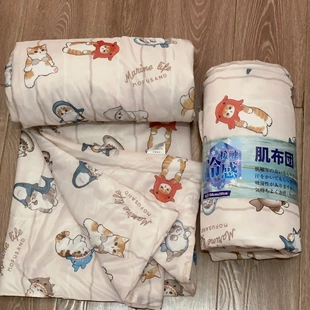 出口外贸日单冷感被卡通三丽鸥空调被mofusand夏季 凉感毯 2.3米